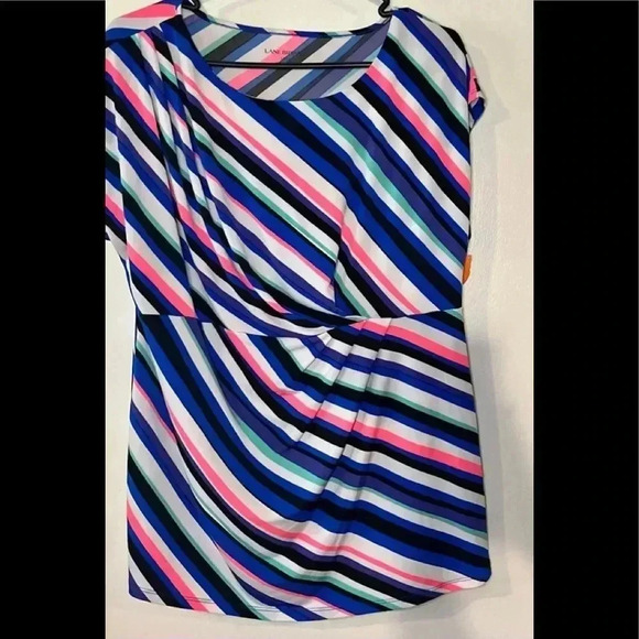 Lane Bryant Multi-Colored Shirt Size 14/16 NWOT - Picture 1 of 4